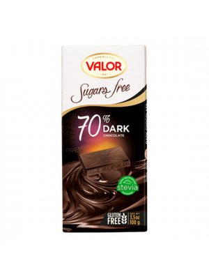Valor Čokoláda 70 % dark 100g bez lepku