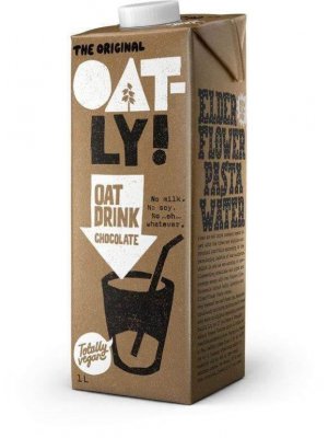 OATLY Ovesný  čokoládový 1l nápoj přirozeně bez lepku