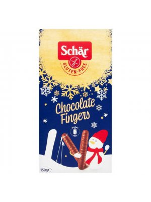 Schär Ciocko Sticks 150g vánoční čokoládové tyčinky bez lepku