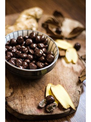 Zázvor v mléčné čokoládě 250g bez lepku