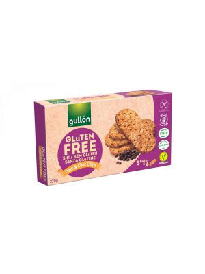 Gullón Avena & chip choco 220 g sušenky bez lepku