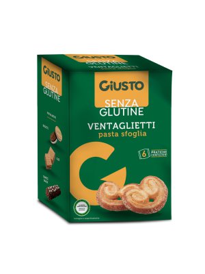 Giusto Ventaglietti sušenky 150g (6x25g) bez lepku