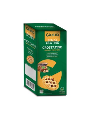 Giusto Crostatine 180g (4x45g) koláčky s kakao-lískooříškovou náplní bez lepku