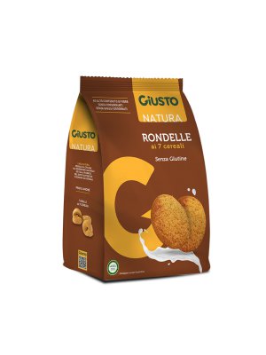 Giusto Rondelle ai 7 cereali 250g cereální sušenky bez lepku