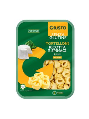 Giusto Tortelloni ricotta e spinaci 250g se sýrem ricotta a špenátem bez lepku